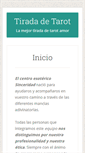 Mobile Screenshot of lamejortiradadetarot.com